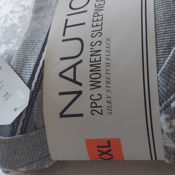 Nautica Pajamas Set-New-2X - Picture 2 of 6